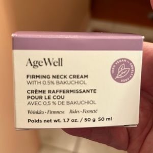 Arbonne age well firming neck cream